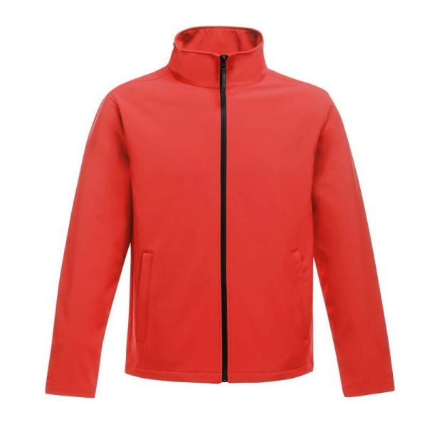 Ablaze Printable Softshell Kleur Classic Red Black