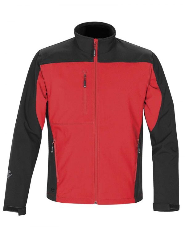 Edge Softshell Kleur Stadium Red Black