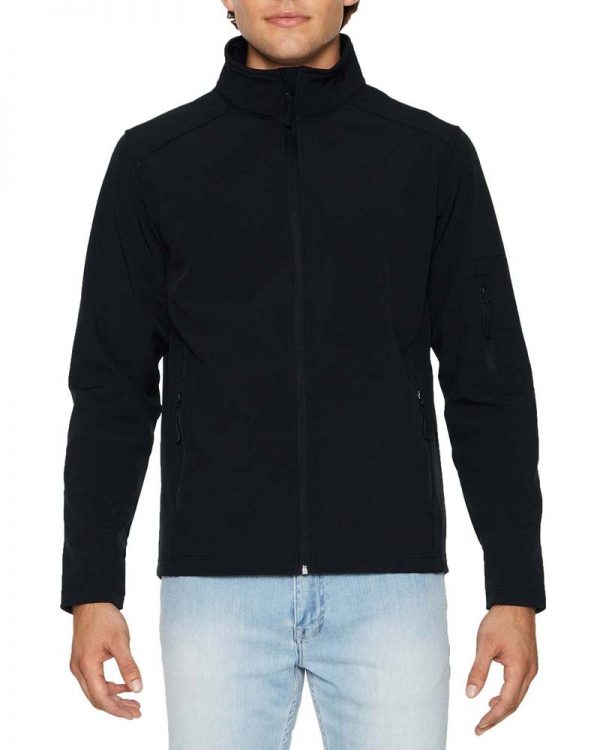 Hammer Unisex Softshell Jacket Kleur Zwart