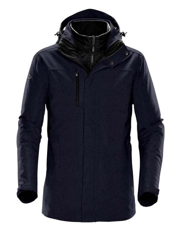 Mens Avalanche System Jacket Kleur Navy Twill