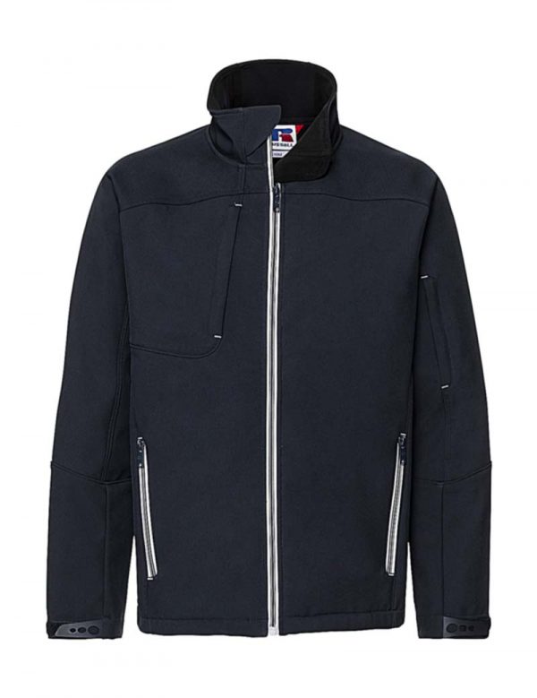 Mens Bionic Softshell Jacket Kleur French Navy