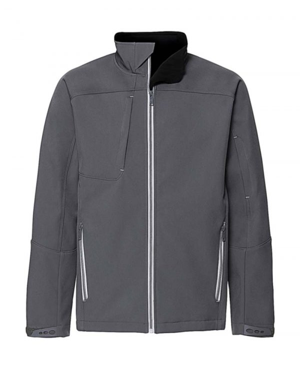 Mens Bionic Softshell Jacket Kleur Iron Grey