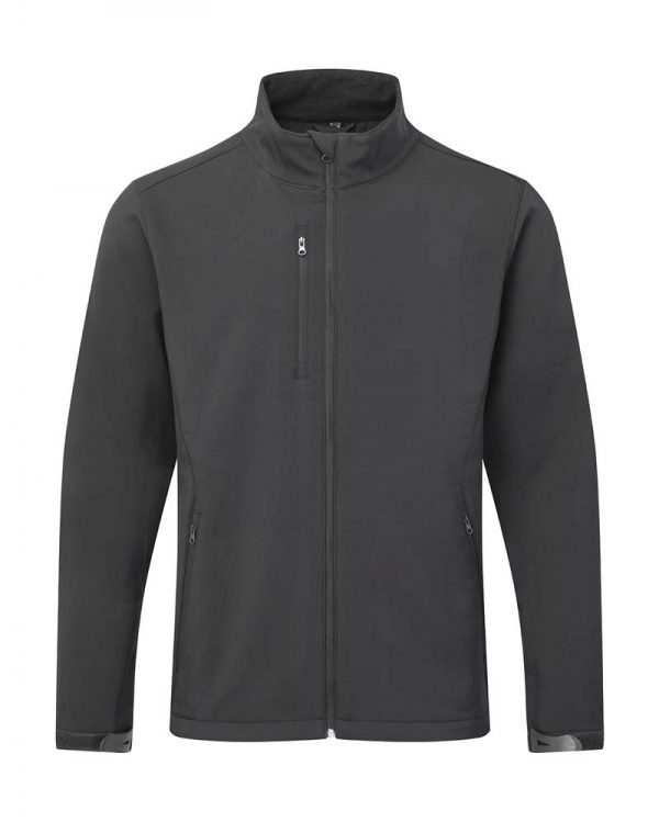 Mens Softshell Jacket Kleur Charcoal