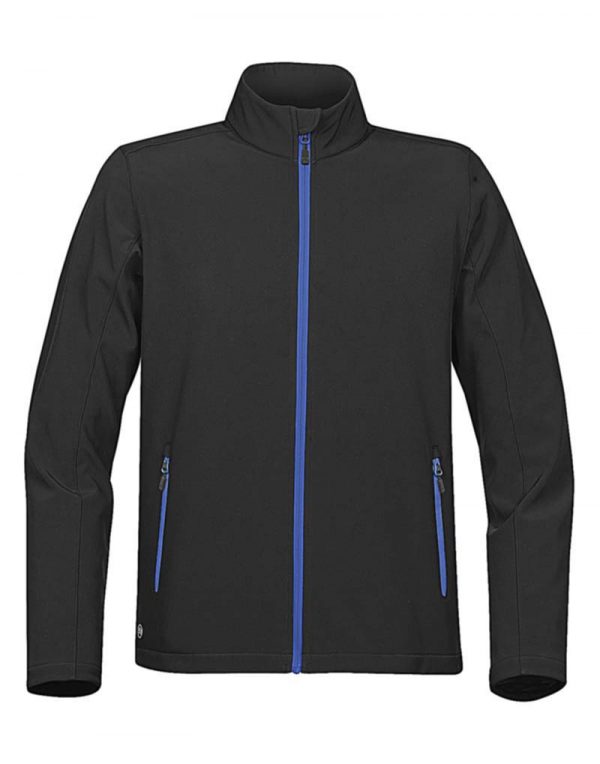 Orbiter Softshell Jacket Kleur Black Azure