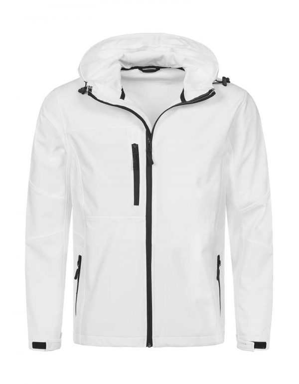 Softest Shell Hooded Jacket Kleur White