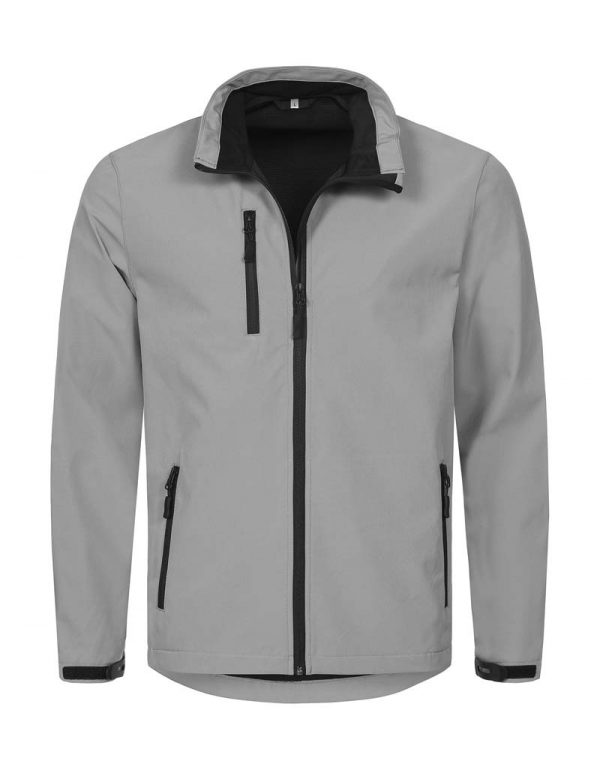 Softest Shell Jacket Kleur Dolphin Grey