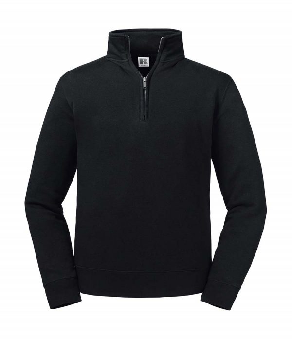 Authentic 14 Zip Sweat Kleur Black