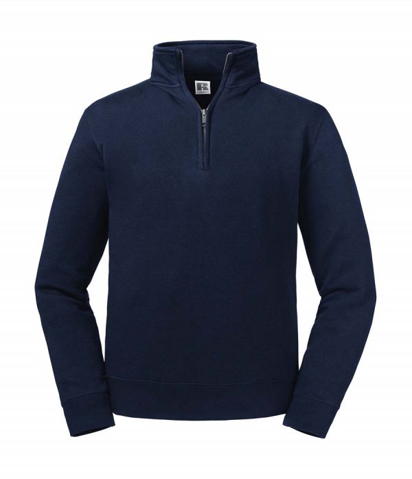 Authentic 14 Zip Sweat Kleur French Navy