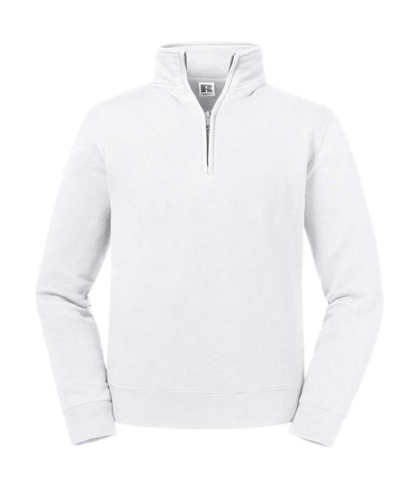 Authentic 14 Zip Sweat Kleur White