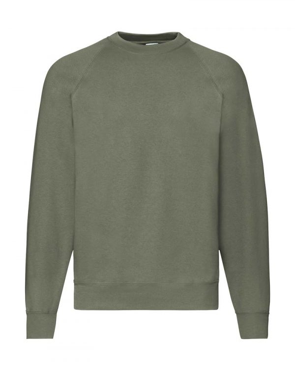 Classic Raglan Sweat Kleur Classic Olive