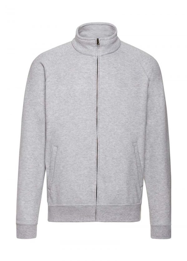 Classic Sweat Jacket Heather Grey