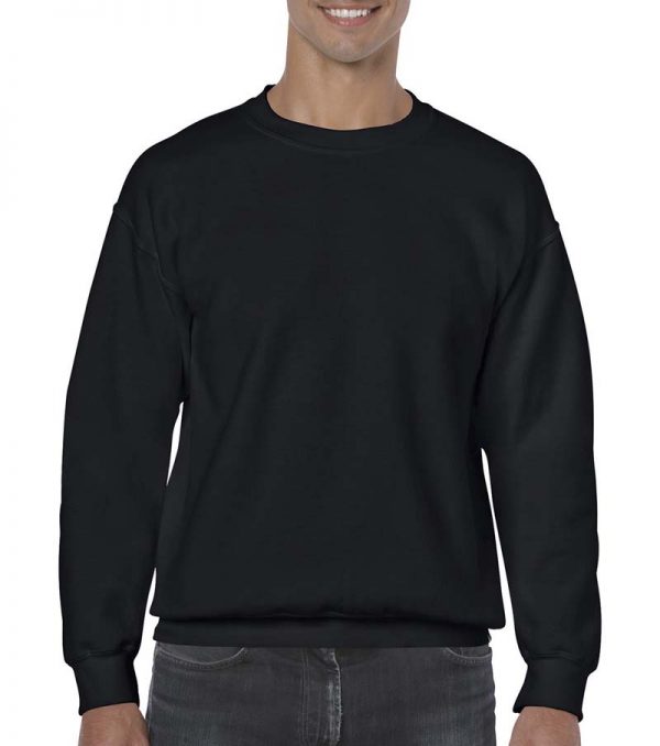 Heavy Blend Adult Crewneck Sweat Kleur Black