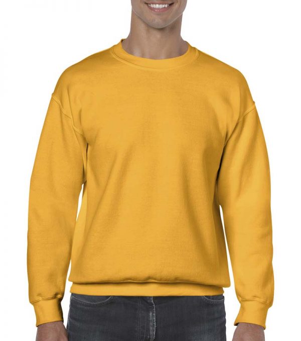 Heavy Blend Adult Crewneck Sweat Kleur Gold