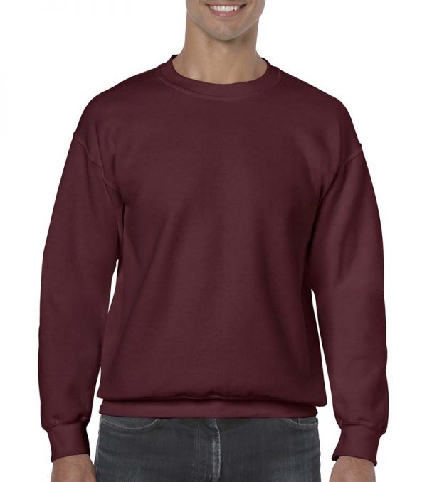 Heavy Blend Adult Crewneck Sweat Kleur Maroon