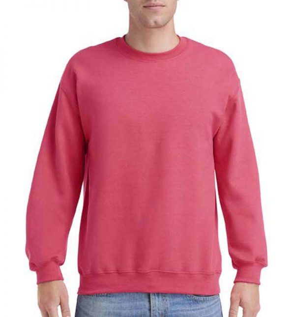 Heavy Blend Adult Crewneck Sweat Kleur Paprika