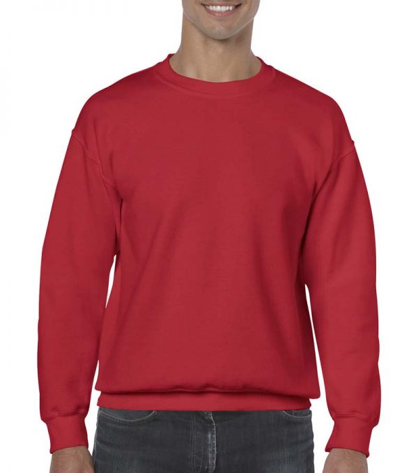 Heavy Blend Adult Crewneck Sweat Kleur Red