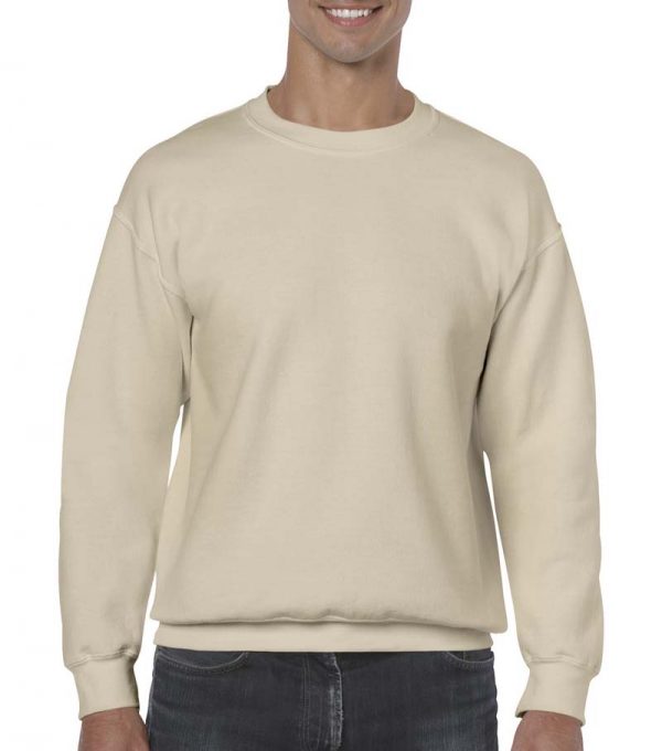 Heavy Blend Adult Crewneck Sweat Kleur Sand