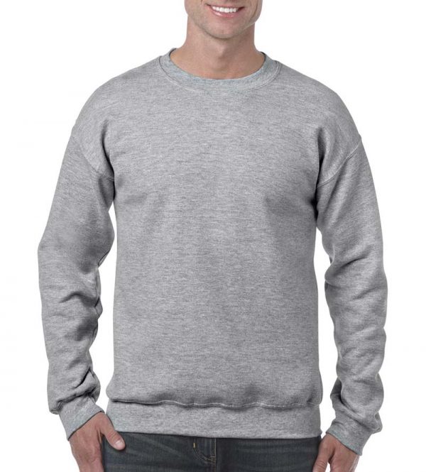 Heavy Blend Adult Crewneck Sweat Kleur Sport Grey