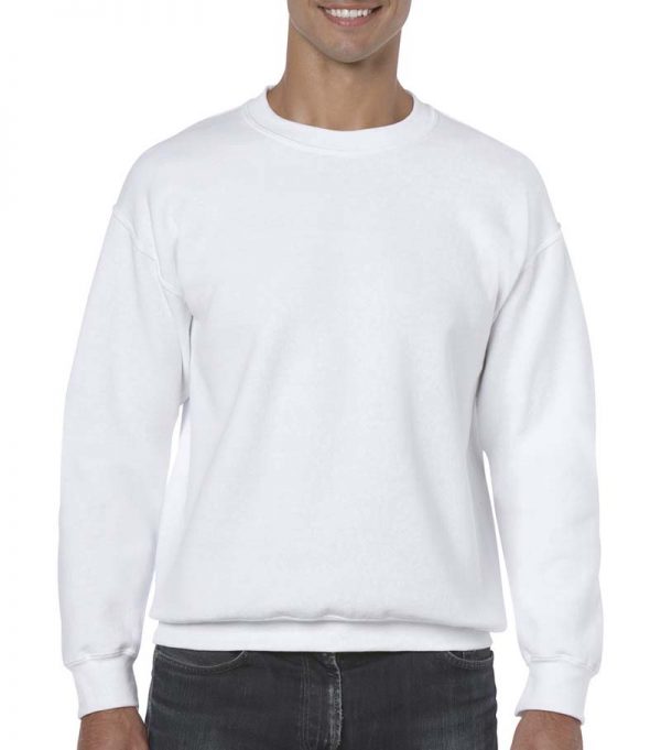 Heavy Blend Adult Crewneck Sweat Kleur White