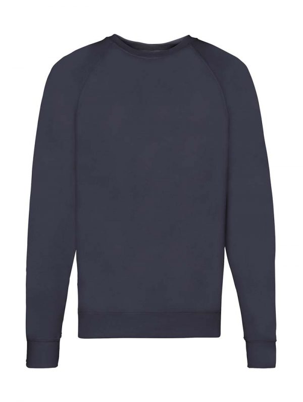 Lightweight Raglan Sweat Kleur Deep Navy