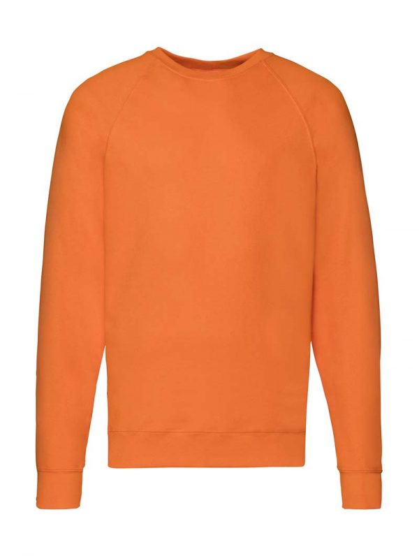 Lightweight Raglan Sweat Kleur Orange