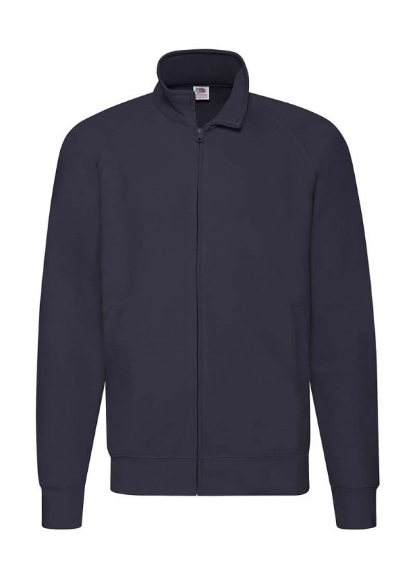 Lightweight Sweat Jacket Kleur Deep Navy