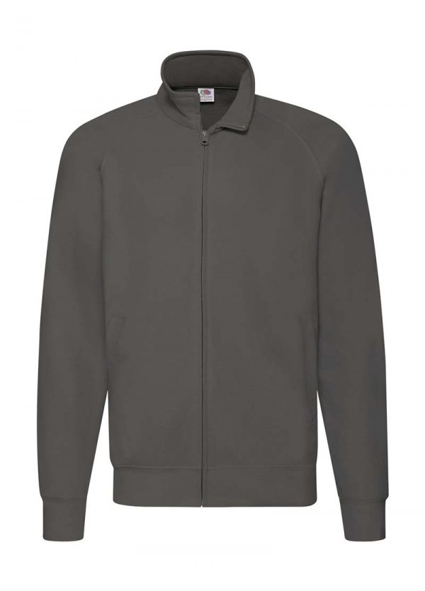 Lightweight Sweat Jacket Kleur Light Graphite