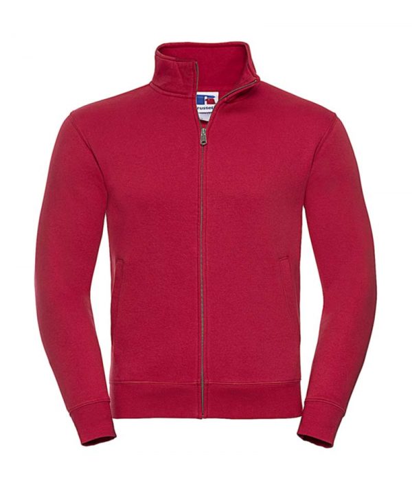 Mens Authentic Sweat Jacket Kleur Classic Red