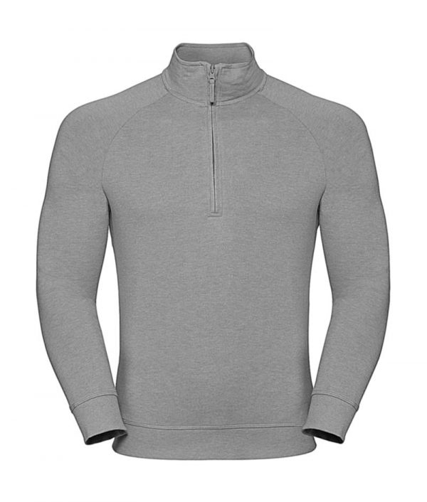 Mens HD 14 Zip Sweat Kleur Silver Marl