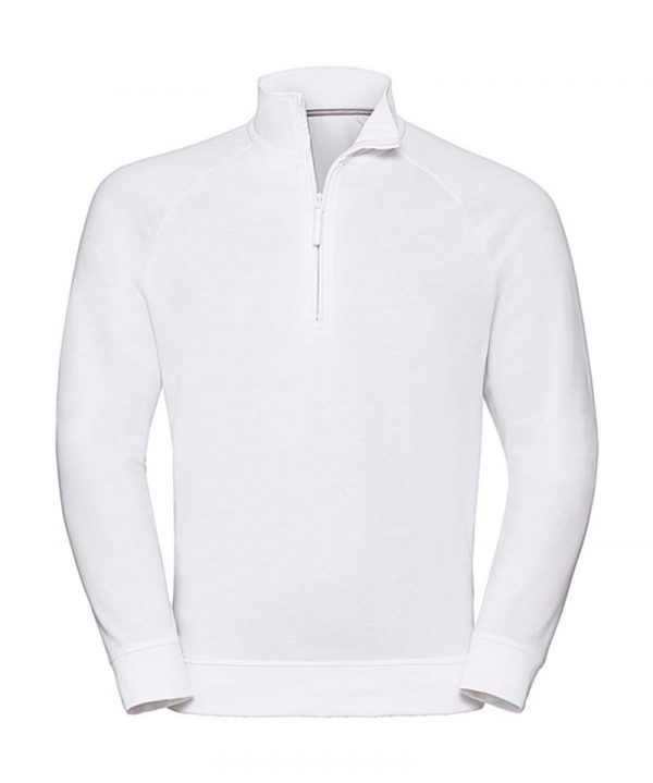 Mens HD 14 Zip Sweat Kleur White