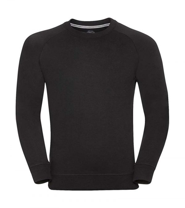 Mens HD Raglan Sweat Kleur Black