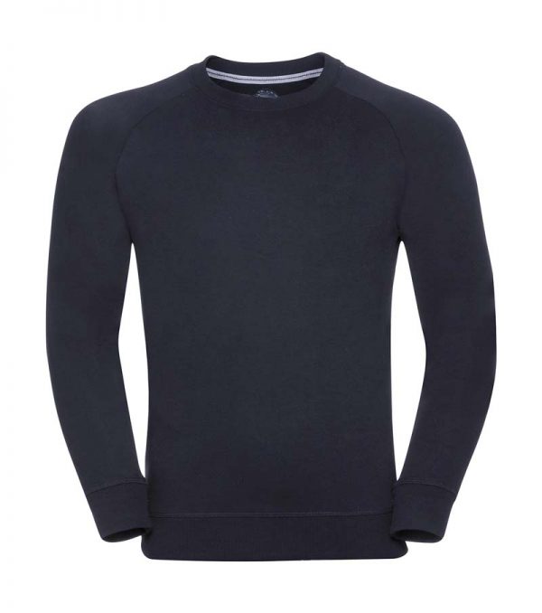 Mens HD Raglan Sweat Kleur French Navy