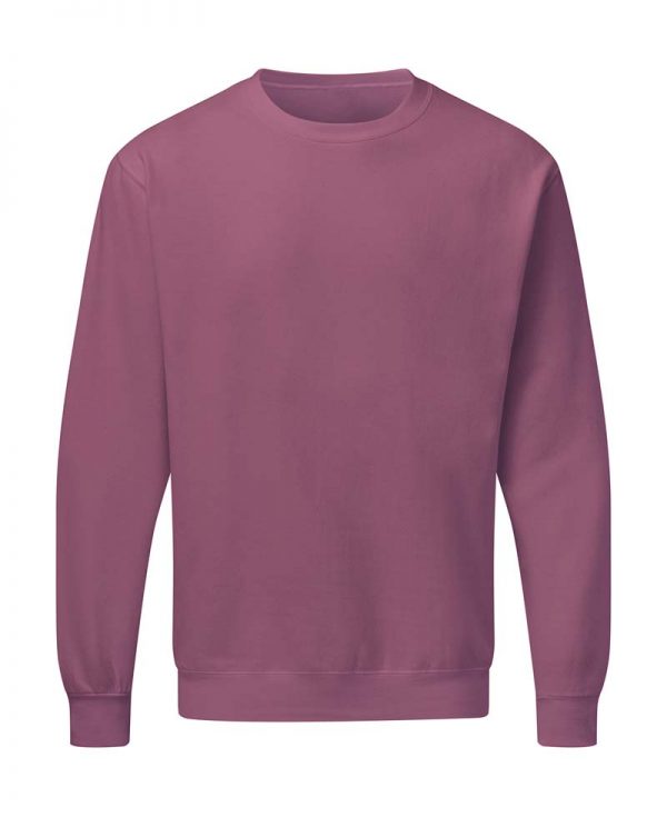 Mens Sweatshirt Kleur Cassis