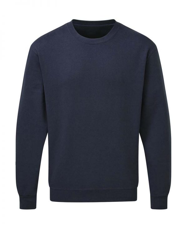 Mens Sweatshirt Kleur Denim