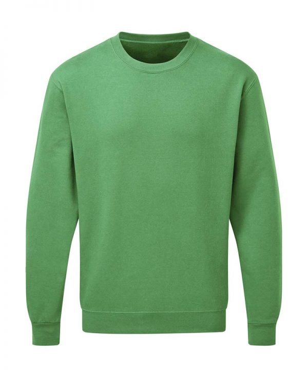 Mens Sweatshirt Kleur Green