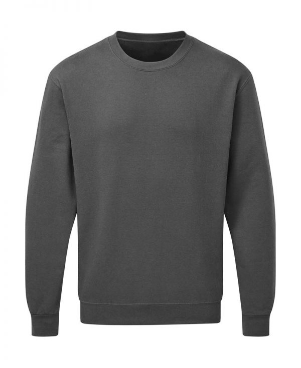 Mens Sweatshirt Kleur Grey