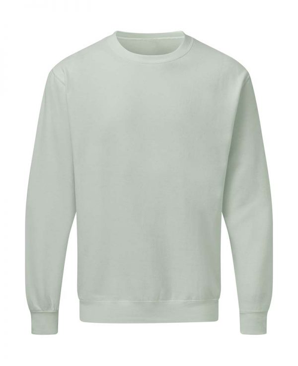 Mens Sweatshirt Kleur Mercury Grey