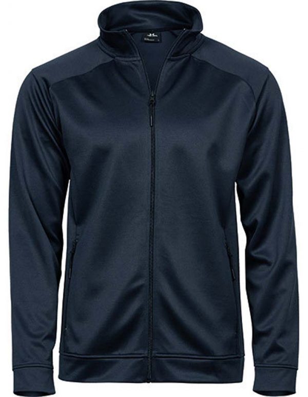 Performance Zip Sweat Kleur Navy