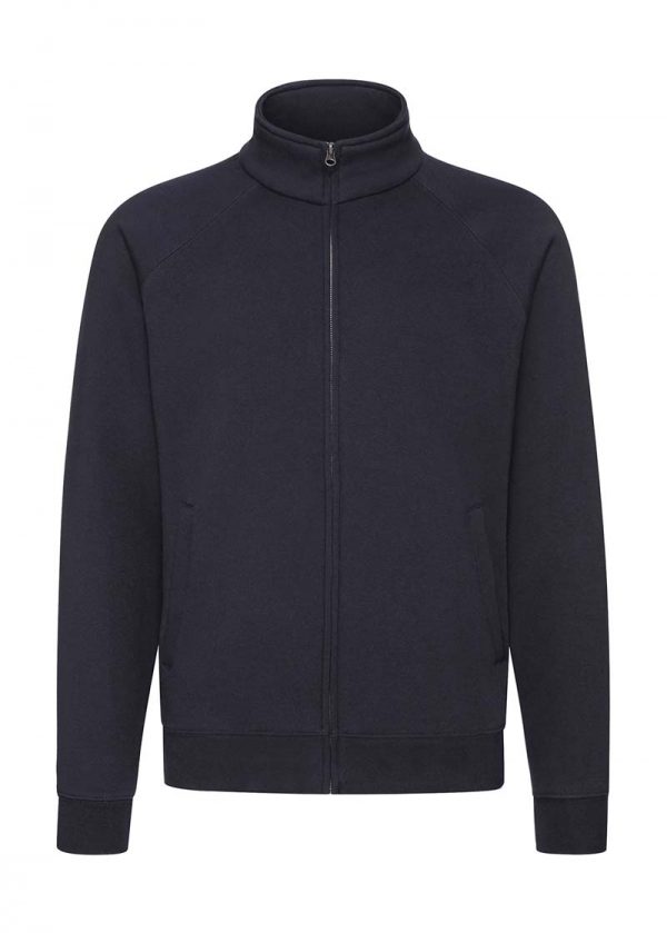 Premium Sweat Jacket Kleur Deep Navy