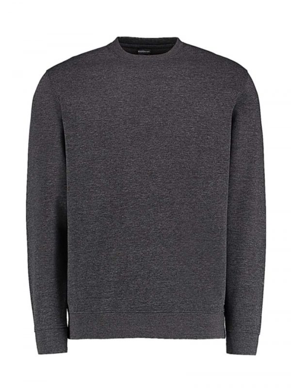 Regular Fit Sweatshirt Superwash 60º Kleur Dark Grey Marl