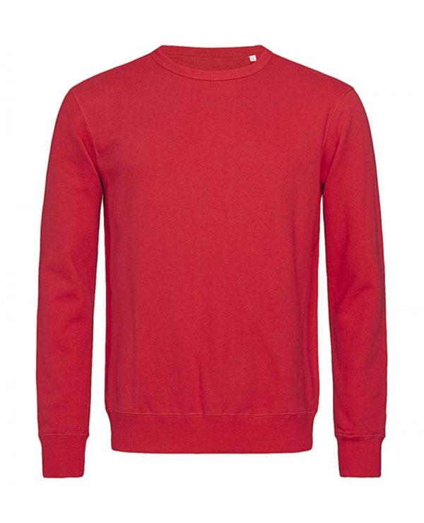 Sweatshirt Kleur Crimson Red