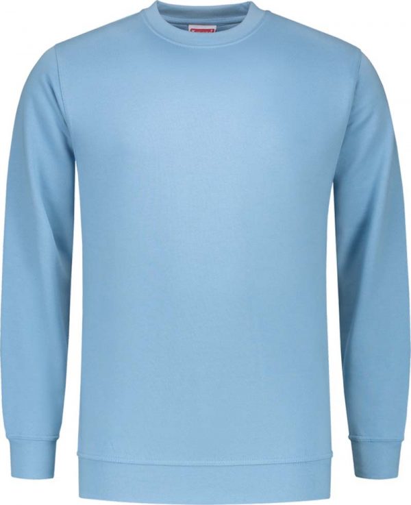 8222 H Front WorkMan Professional Workwear Ouftitters Sweater SKY BLUE