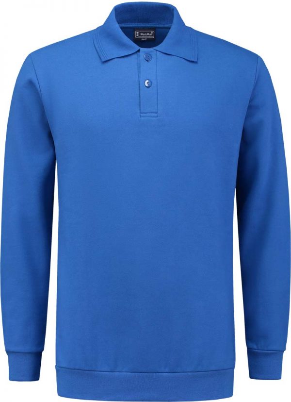 9304 H Front WorkMan Professional Workwear Outfitters Polo Sweater ROYALBLUE