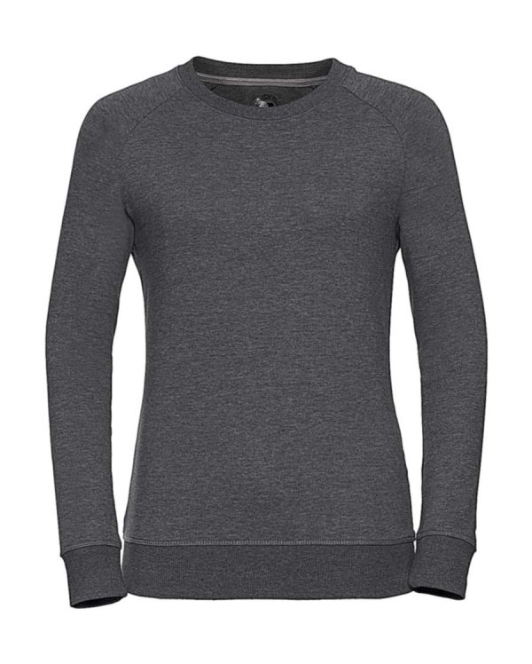 Ladies HD Raglan Sweat Kleur Grey Marl