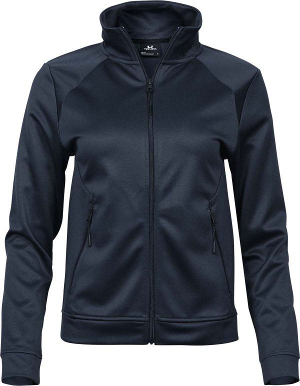 Ladies Performance Zip Sweat Kleur Deep Navy