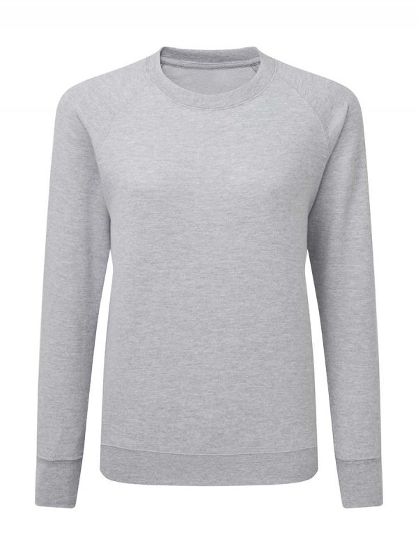 Ladies Raglan Sweat Kleur Light Oxford