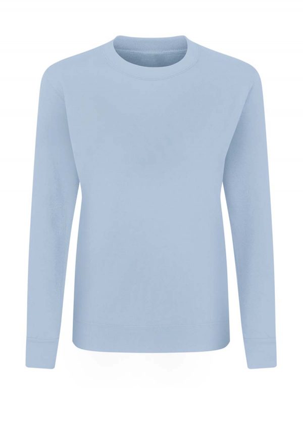 Ladies Sweatshirt Kleur Sky