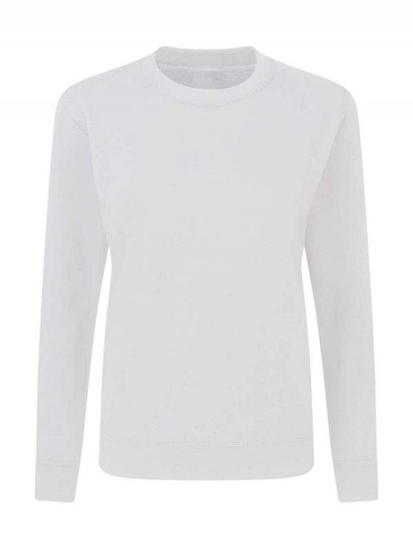 Ladies Sweatshirt Kleur White