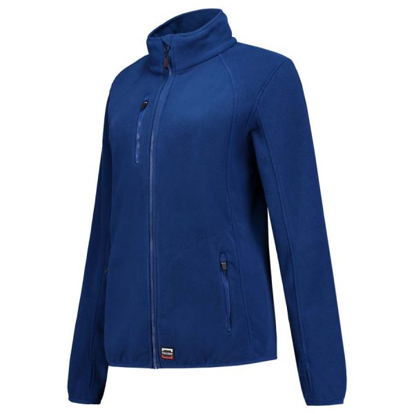 SWEATVEST FLEECE LUXE DAMES Kleur Royalblue