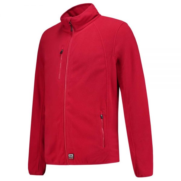 SWEATVEST FLEECE LUXE Kleur Rood